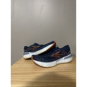 Men's Brooks Glycerin GTS 20 Size 8.5 D Blue/Orange